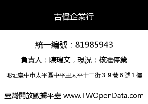 吉偉企業行