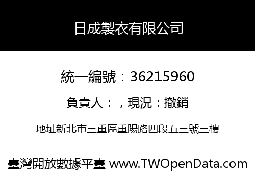 日成製衣有限公司