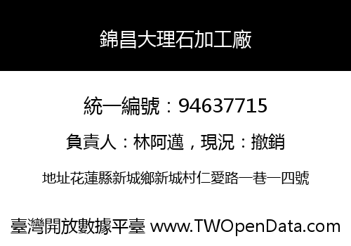 錦昌大理石加工廠