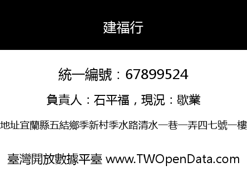 建福行