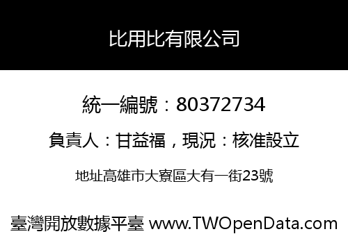 比用比有限公司