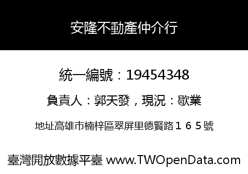 安隆不動產仲介行
