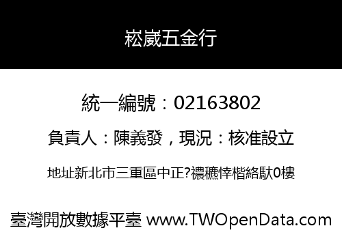 崧崴五金行