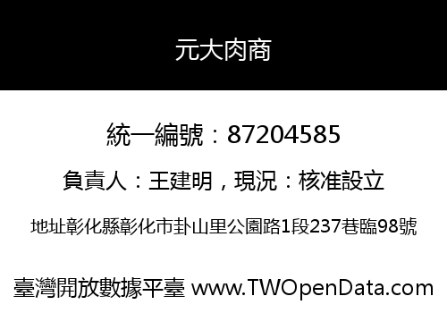 元大肉商