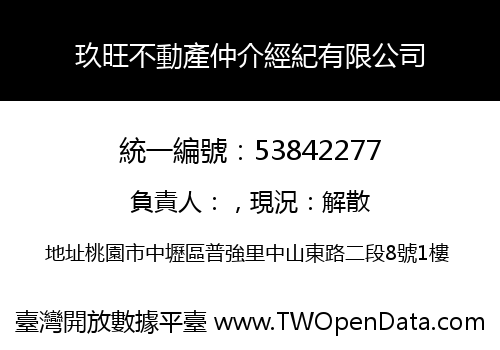 玖旺不動產仲介經紀有限公司