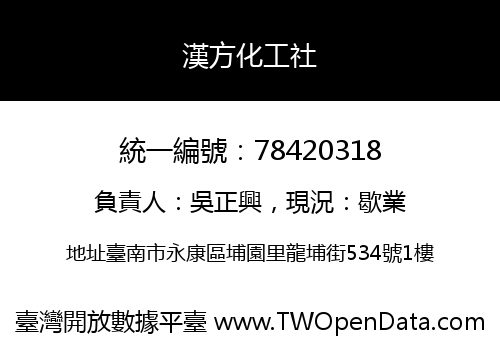 漢方化工社