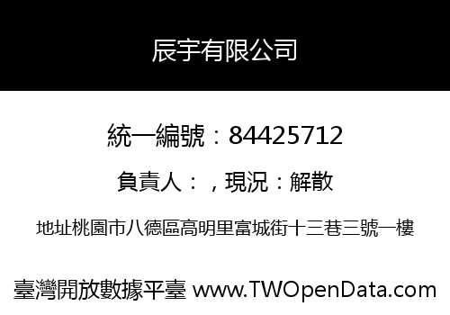 辰宇有限公司