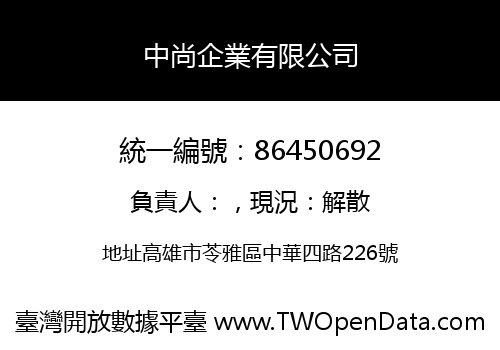 中尚企業有限公司