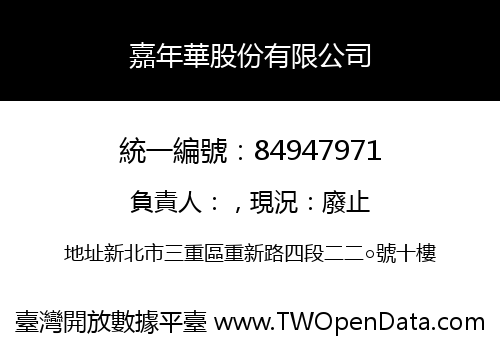 嘉年華股份有限公司