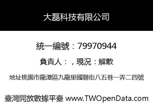 大磊科技有限公司