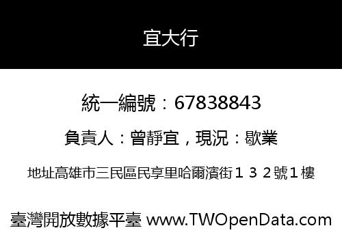 宜大行
