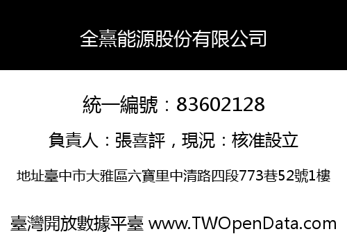 全熹能源股份有限公司