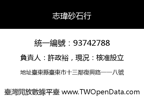 志瑋砂石行