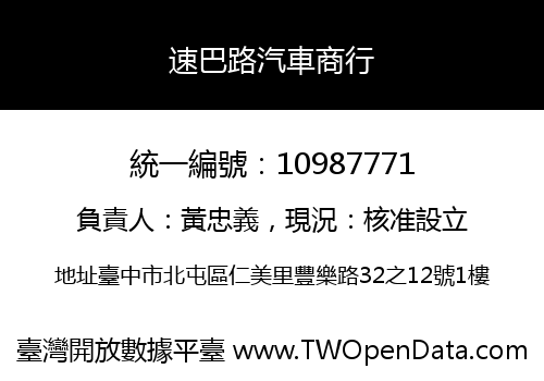 速巴路汽車商行