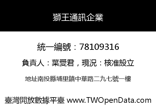 獅王通訊企業