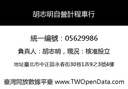 胡志明自營計程車行