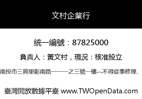 文村企業行
