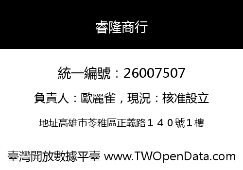 睿隆商行