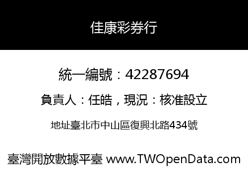 佳康彩券行