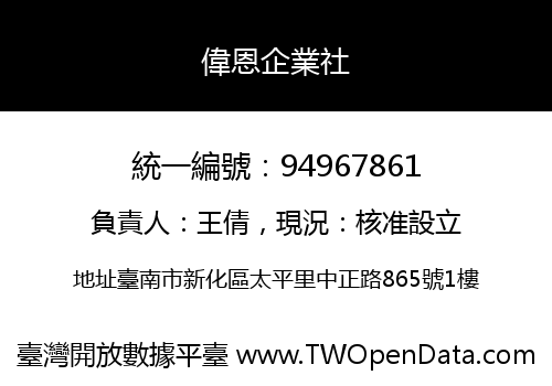 偉恩企業社