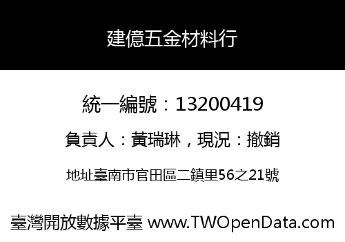 建億五金材料行