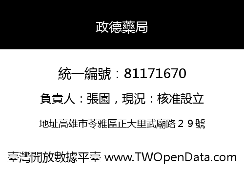 政德藥局