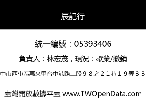 辰記行