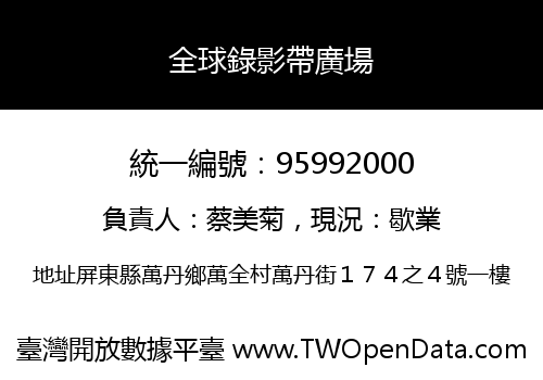 全球錄影帶廣場