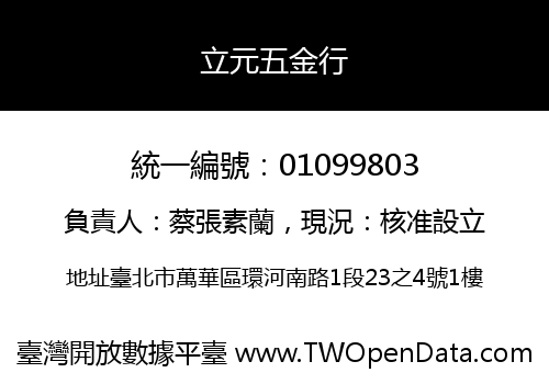 立元五金行