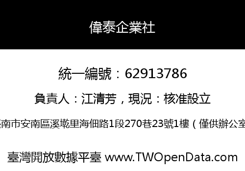 偉泰企業社