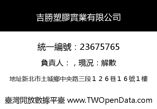 吉勝塑膠實業有限公司