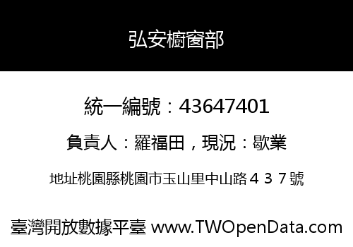 弘安櫥窗部