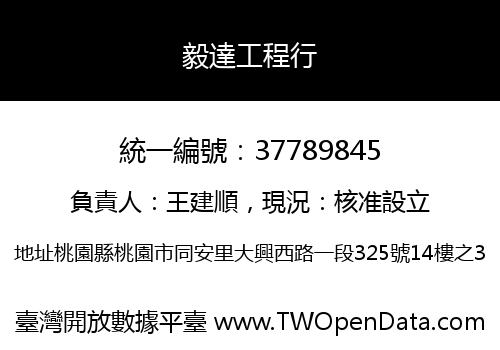 毅達工程行