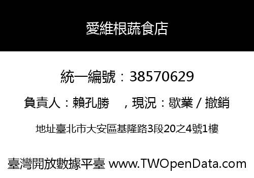 愛維根蔬食店