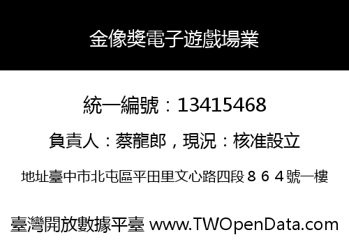 金像獎電子遊戲場業