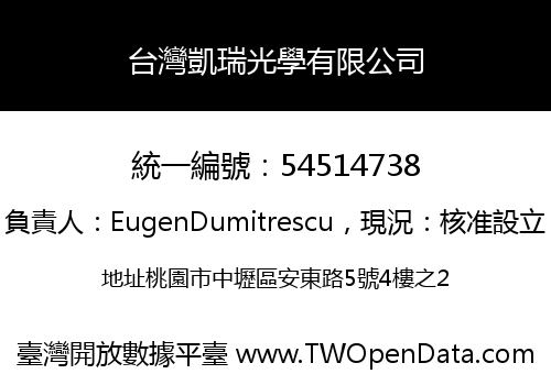 台灣凱瑞光學有限公司
