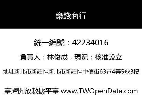 樂錢商行