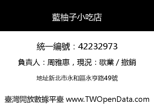 藍柚子小吃店