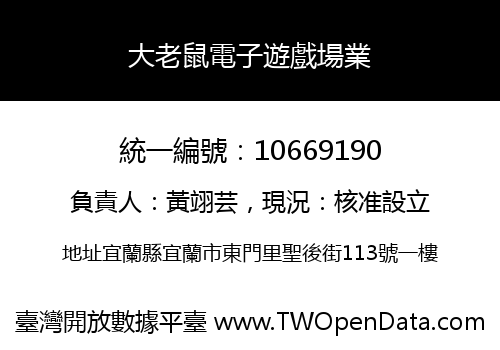 大老鼠電子遊戲場業