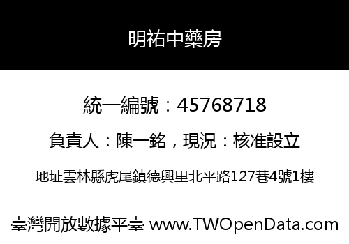 明祐中藥房