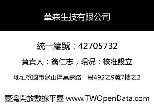 華森生技有限公司