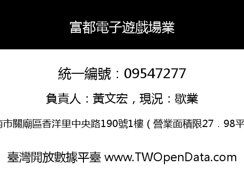 富都電子遊戲場業