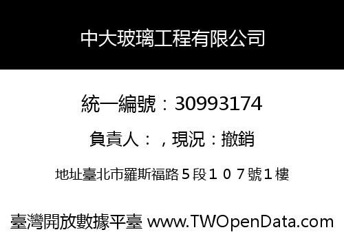 中大玻璃工程有限公司