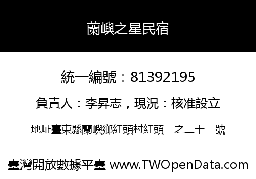 蘭嶼之星民宿