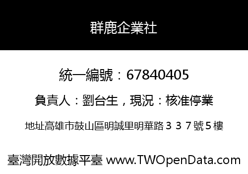群鹿企業社
