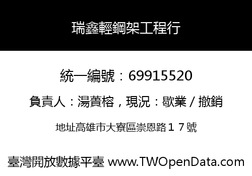 瑞鑫輕鋼架工程行