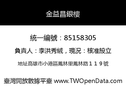 金益昌銀樓
