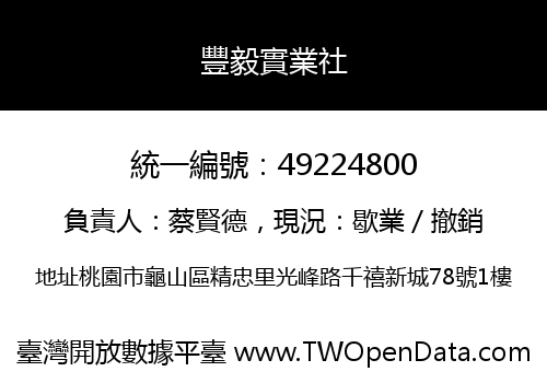 豐毅實業社