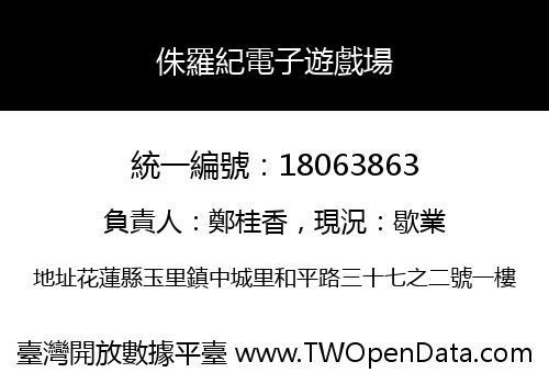 侏羅紀電子遊戲場