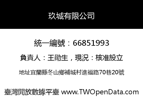 玖城有限公司